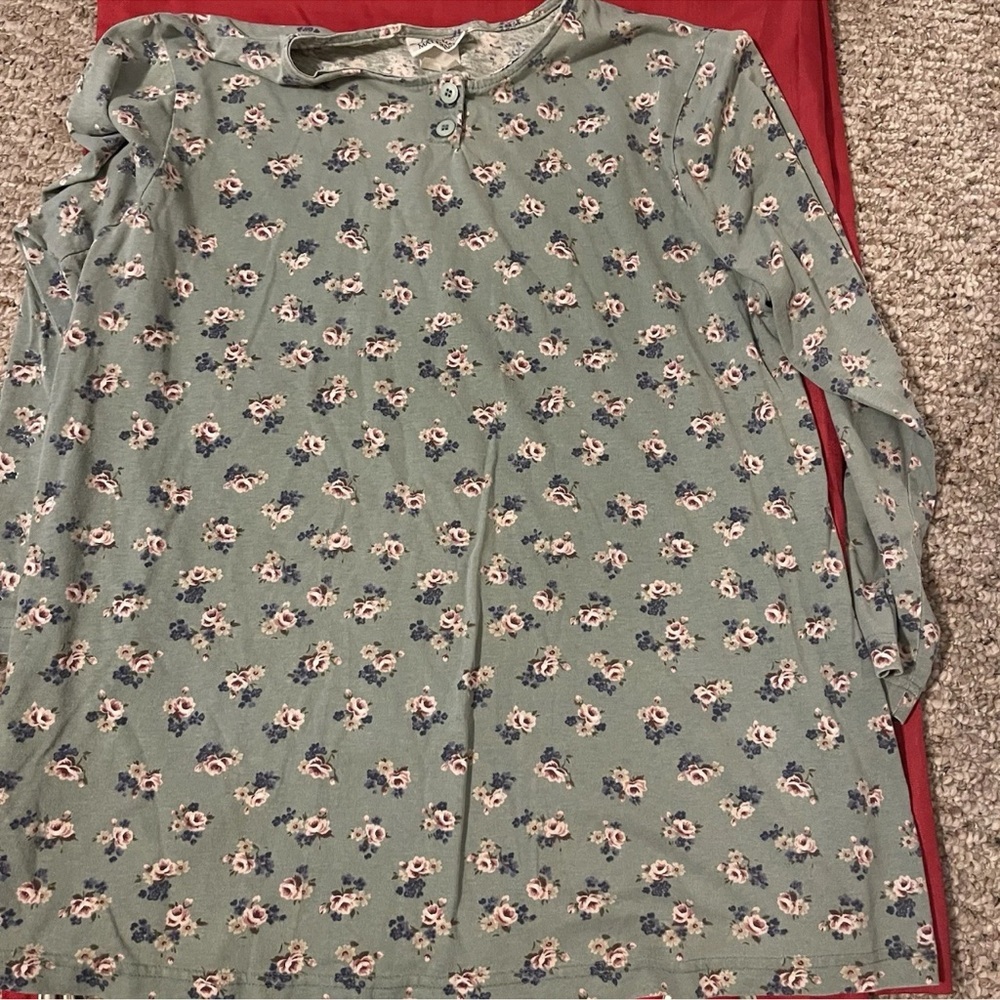 Set Of Two Large Maternity Long Sleeve~Vintage - Picture 6 of 7